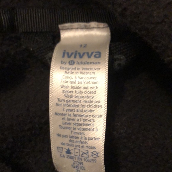 Ivivva girls zip up sweatshirt - Picture 3 of 5